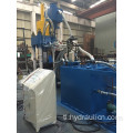 Vertical aluminyo chips packing pagpindot briquette machine